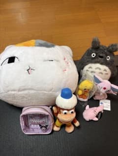 나츠메 친구장 톰과 제리 포켓몬 토토로 크로미 살게추 외 봉제인형