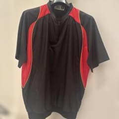 Mizuno ダイヤモンドスポーツアパレル ジャケット Oサイズ 黒/赤のサムネイル