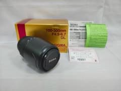 SIGMA 100-300mm F4.5-6.7 DL NIKON用　レンズのサムネイル