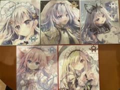 C107 コミケ107 翡翠亭 和泉つばす 色紙 5枚セット - メルカリ