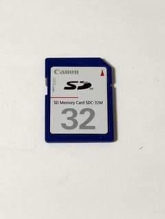 Canon SD Memory Card SDC-32M 32MBのサムネイル