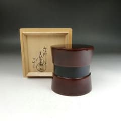 茶道具　瓢　茶入　川瀬表完　共箱　塗師　漆芸　京塗り　薄茶器　棗　茶会 X49 棗 『杵棗』『塗師 川瀬表完 作』 共箱 茶道具 - メルカリ
