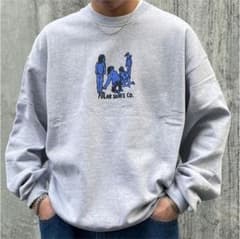 polar skate co スウェット　グレー　スケボーのサムネイル