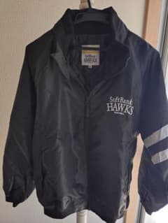 非売品SoftBank HAWKS 中綿ジャケット ブラック Mのサムネイル