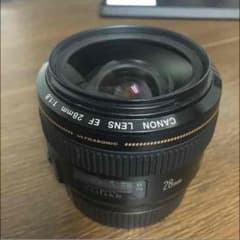 canon 口角で明るいレンズ  28mm f値1.8のサムネイル
