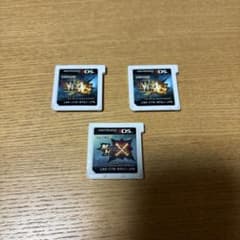 モンスターハンター 3DS ソフト 3本セットのサムネイル