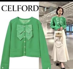 CELFORD/セルフォード ダブルリボンカノコジャケット 36 - メルカリ