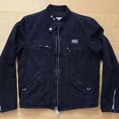 Lewis Leathers × Kapital ブラックデニムスポーツマン38のサムネイル