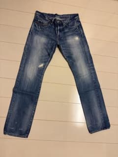 s*.様 HYSTERIC GLAMOUR RW CLASH加工 ダメージデニム - メルカリ