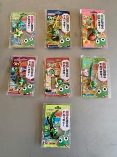 ケロロ軍曹 ご当地ストラップ7個セット北海道、東北地方　新品、未使用のサムネイル