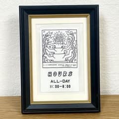 キースへリング・サイン入りpop shop東京ショップカードのサムネイル