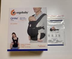 美品】ergobaby OMNI Breeze ベビーキャリア ブラック - メルカリ