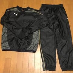 プーマ サッカーウィンドブレーカー上下セット Ｌ 出品5/11までのサムネイル