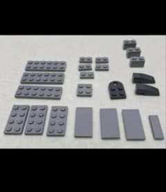 LEGO パーツ　グレー系の色 パーツ　形　色々のサムネイル