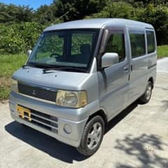 ⭐️最終値下げ⭐️車検ほぼ満タン⭐️ ミニキャブワゴン 二駆四駆切り替えMTのサムネイル