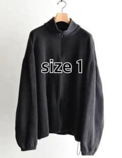 COMOLI 25AW シルクフリース ジップジャケット サイズ1 - メルカリ