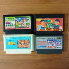 ファミコン ソフト 4本セット まとめ売り - メルカリ
