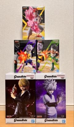 HUNTER×HUNTER フィギュア Grandista G.I.編 5体 - メルカリ
