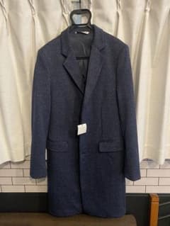 【新品未使用】 美品 ZARA チェスターコート ネイビーのサムネイル