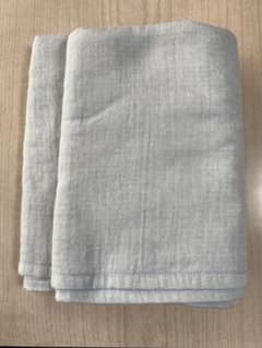 ☆新品、未使用☆無印良品のバスタオル２枚セットのサムネイル