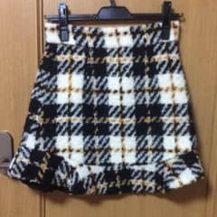 snidel フリルチェック大丈夫ミニスカートのサムネイル