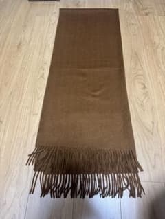 Joshua Ellis カシミヤマフラー ブラウン 70×190 - メルカリ