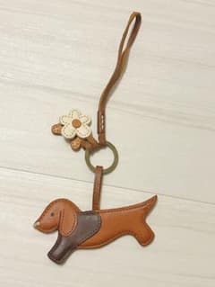 【廃盤美品】ゲンテン　genten チャーム　イヌ　ダックスのサムネイル