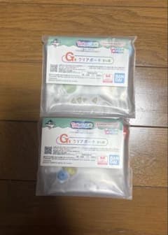 一番くじ たまごっち G賞 クリアポーチ 2個セットのサムネイル