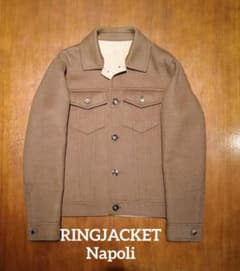 RINGJACKET Napoli / ダブルフェイス ブルゾン サイズ46 RINGJACKET Napoli / ダブルフェイス ブルゾン サイズ46 - メルカリ