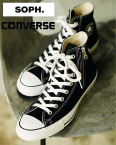 美品】SOPH × CONVERSE ALL STAR ブラック オールスター - メルカリ