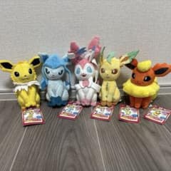 【タグ付き】MYポケモンコレクション ぬいぐるみマスコット　まとめ売り　ブイズ タグ付き】MYポケモンコレクション ぬいぐるみマスコット まとめ売り