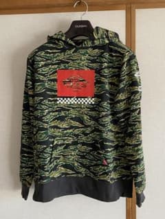VANS 迷彩柄パーカー　Mのサムネイル
