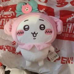 ちいかわ×サンリオキャラクターズ BIG ぬいぐるみ① マイメロディ ちい