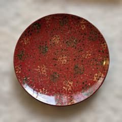 津軽塗 唐塗 丸盆 約30cm 本漆塗 伝統工芸品 箱付き 未使用 - メルカリ
