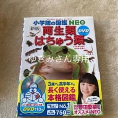小学館の図鑑NEO〔新版〕 両生類・はちゅう類 DVDつきのサムネイル