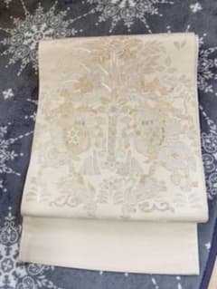 高級 正絹 塩瀬 袋帯のサムネイル