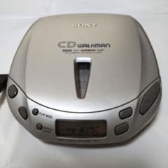 ジャンク SONY ポータブルCDプレーヤー D-E400 シルバー