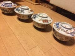 骨董 レトロ 蓋付茶碗のサムネイル