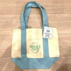 Trader Joe's ミニ パステル キャンバス トートバッグのサムネイル