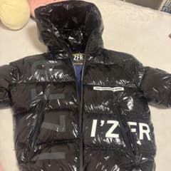 I'Z FR ダウンジャケット ブラック 9870のサムネイル