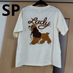 新品Disneyわんわん物語レディ半袖TシャツSP サガラ刺繍 - メルカリ