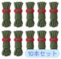 テントやタープの設営に便利【キャンプの必需品！10本セット】 ガイロープのサムネイル