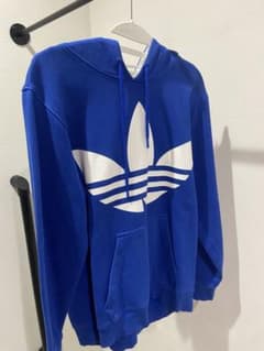 Adidas アディダス パーカー 青のサムネイル