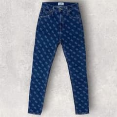 GYDA H/W LASER GG PATTERN 스키니 데님 팬츠 M