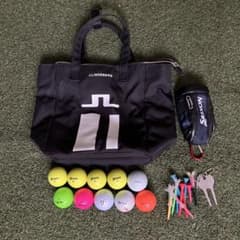 J.Lindeberg Jリンドバーグ カートバッグ 多数オマケ付き ボールのサムネイル