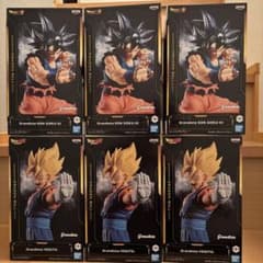 ドラゴンボール Grandista 孫悟空 ベジット フィギュア 6体セット