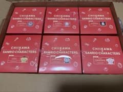 CHIIKAWA x SANRIO CHARACTERS 마스코트 6종