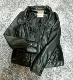 ブージュルード　美品　合皮　ライダースジャケットのサムネイル