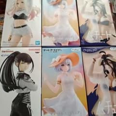 フィギュア 6体セット まとめ売り　アルベドのフィギュアには箱に傷有りのサムネイル