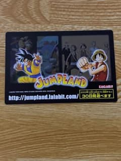 極貴重　孫悟空とルフィ　JUMPLAND ジャンプランド　体験用カード 極貴重 孫悟空とルフィ JUMPLAND ジャンプランド 体験用カード - メルカリ